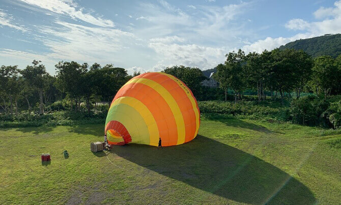 Niseko Balloon Hokkaido Tethered Hot Air Balloon Experience